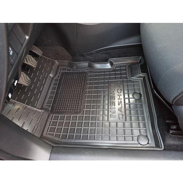 Гумові килимки в салон Nissan Qashqai 2014-, фото 1