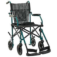 Складная коляска инвалидная, легкая, алюминиевая, без двигателя G505 Karadeniz Medical