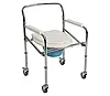 Стілець-туалет з санітарним оснащенням PR-771 на колесах, Karadeniz Medical (Туреччина), (5994), фото 2