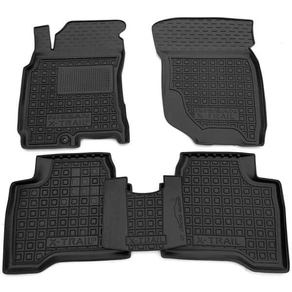 Гумові килимки в салон Nissan X-Trail (T30) 2001-, фото 1