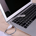 Лампа USB для ноутбука на гнучкій опорі, фото 3
