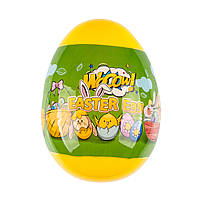 Великоднє яйце з цукерками та сюрпризом для дівчинки та хлопчика Easter egg, сейф-копілка, фото 2