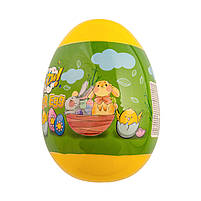 Великоднє яйце з цукерками та сюрпризом для дівчинки та хлопчика Easter egg, сейф-копілка, фото 3