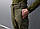 Тактичні штани чоловічі PA-01 Soft Shell флісові водовідштовхуючі військові зсу поліції нацгвардії, фото 7
