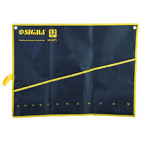 Чохол для гайкових ключів 12 шт (big) SIGMA (6011071)