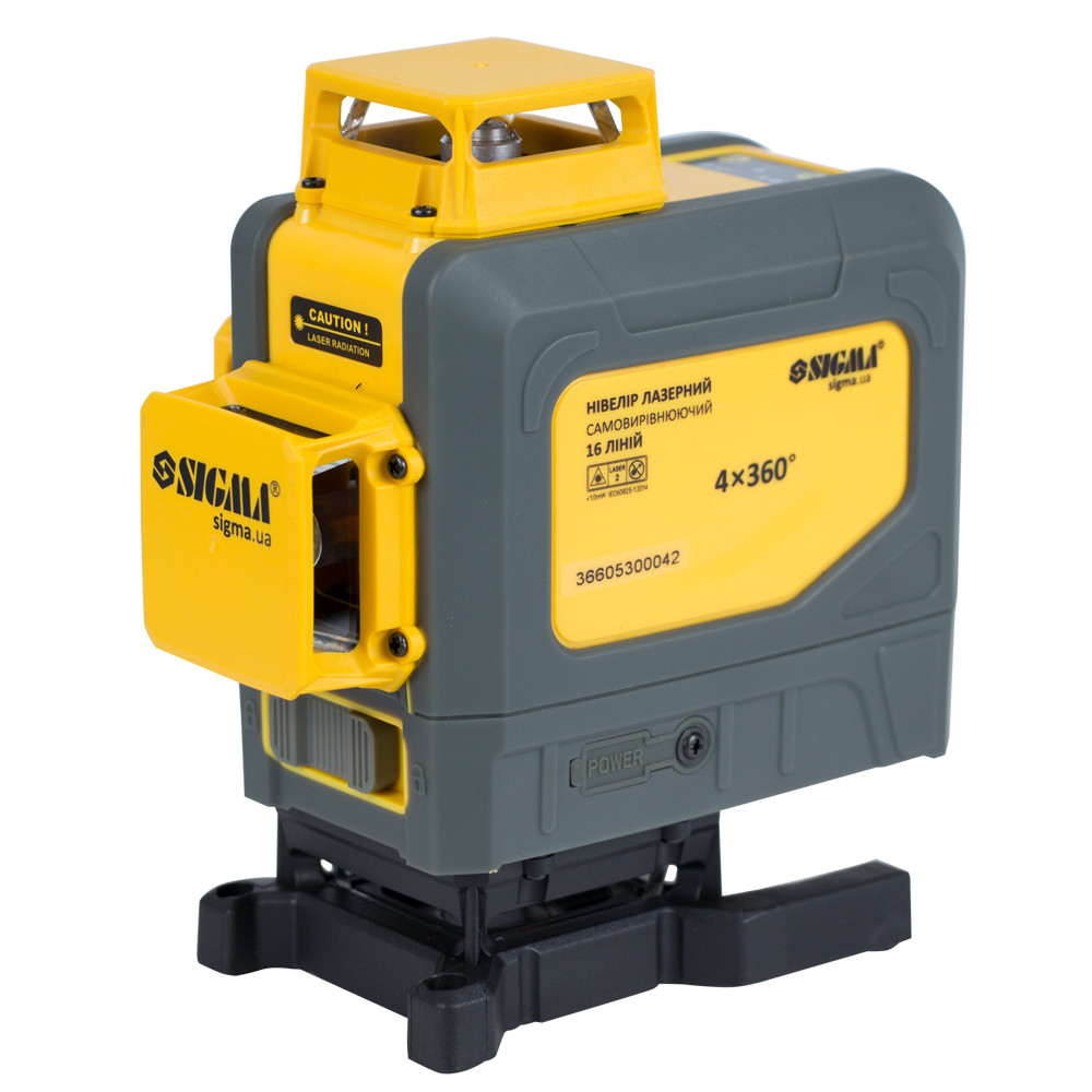Нівелір лазерний самовирівнювальний 16 ліній 4×360° SIGMA (3727251), фото 1