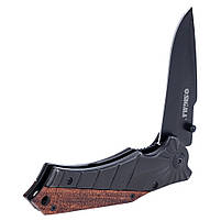 Ніж розкладний 120 мм (колодка комбінована, метал-дерево) SIGMA (4375801), фото 5