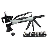 Мультиінструмент сокира 12в1 + насадки (чохол) SIGMA (4375411), фото 4