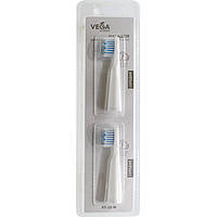 Насадки Vega VT-20 white (2шт) для електричної зубної щітки Vega VT-600