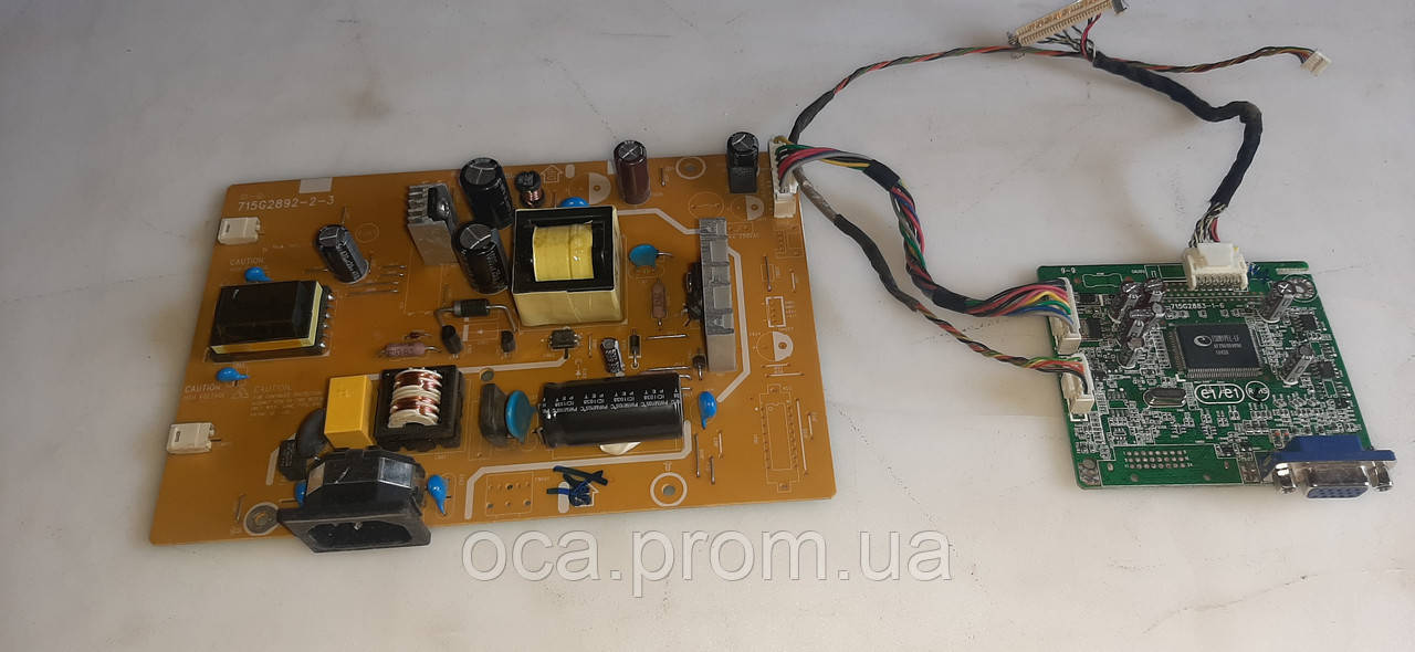 Купити Main монітора скалер 715G288316 Acer G185h G195HQV, ціна 300