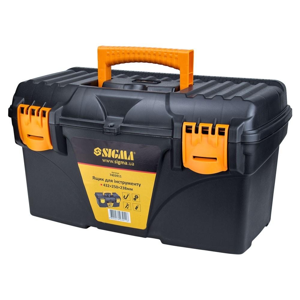 Ящик для інструменту 432×250×238 мм SIGMA (7403911), фото 1
