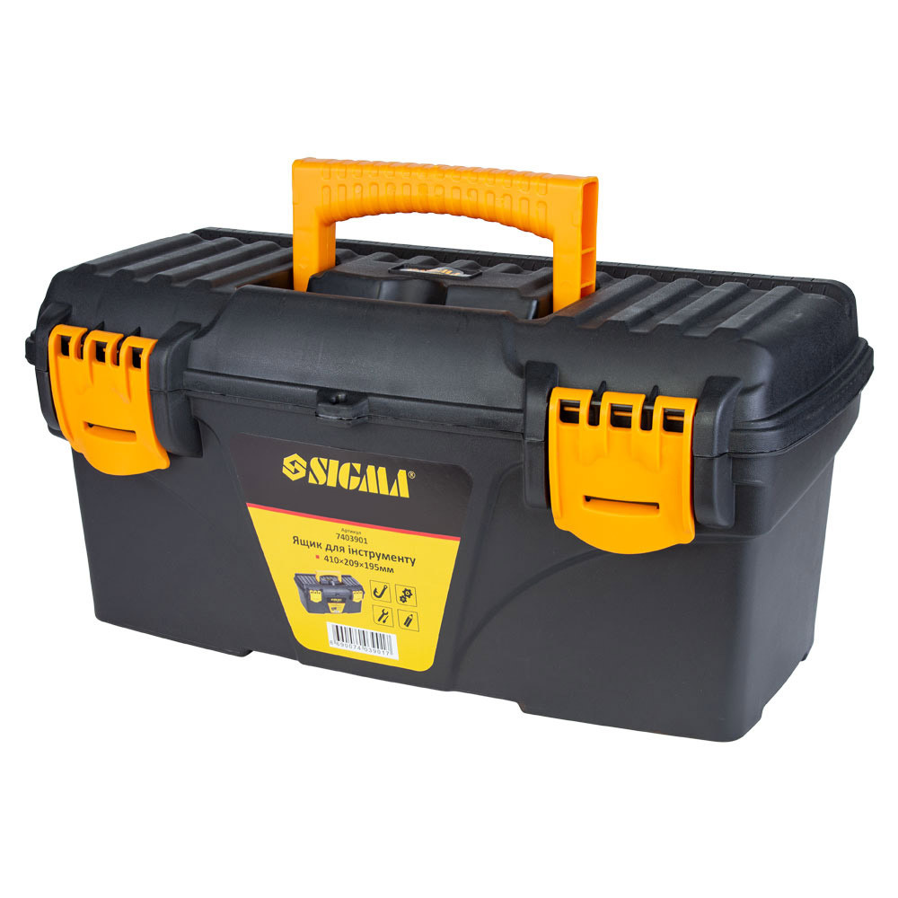 Ящик для інструменту 410×209×195мм SIGMA (7403901), фото 1
