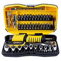 Набір насадок торцевих і біти 1/4" 39 шт CrV SIGMA (6003571), фото 2