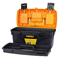 Набір ящиків для інструменту 2в1 з органайзером 410×209×195 мм, 535×291×280 мм SIGMA (7403771), фото 6