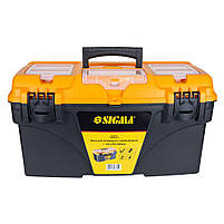 Набір ящиків для інструменту 2в1 з органайзером 410×209×195 мм, 535×291×280 мм SIGMA (7403771), фото 8