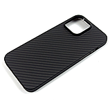 Карбоновий чохол для Apple iPhone 15 Pro Max Karbon case, фото 4