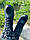 Берці черевики тактичні зимові на євро овчині шкіряні TERMIN BLACK МЕХ колір чорний, фото 5