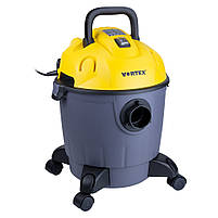 Пилосос будівельний 1200 Вт 1.5м3/хв 15.5КПа пластиковий бак 18 л VORTEX (5346233), фото 2