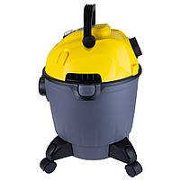 Пилосос будівельний 1200 Вт 1.5м3/хв 15.5КПа пластиковий бак 18 л VORTEX (5346233), фото 6