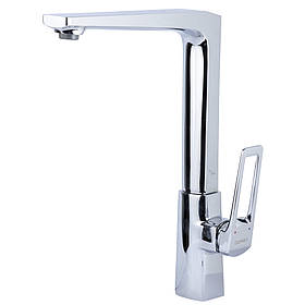 Змішувач BOLSENA Ø25 для кухні Г-злив на гайці CORSO (CB-4B237C) (9614100)