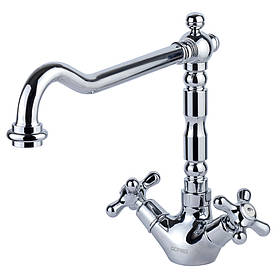 Змішувач ARNO 1/2" для кухні Г-злив на шпильці CORSO (FE-5B252C) (9679100)