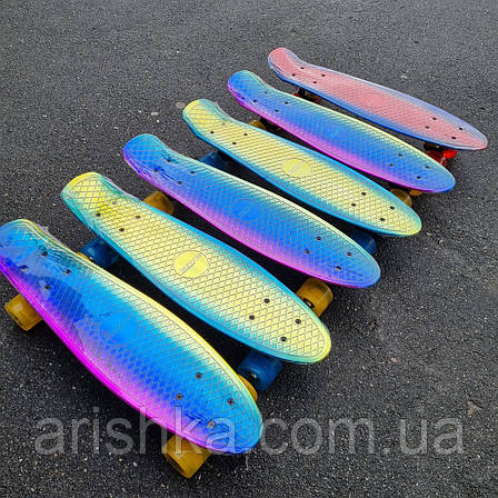 Пеніборд (Penny board), скейт, скейтборд галограма, фото 1