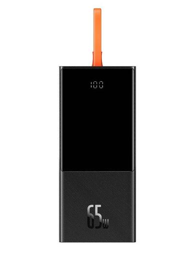 Зовнішній акумулятор (Power Bank) Baseus Elf Digital Display 65W 20000mAh Black (PPJL000001)