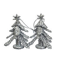 Набір ялинкових іграшок «Ялинки» (2 шт) ELISEY