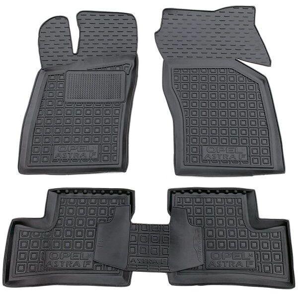 Гумові килимки в салон Opel Astra F 1991-, фото 1