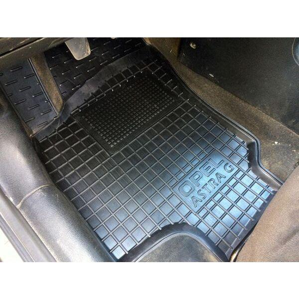 Гумові килимки в салон Opel Astra G Classic 1998-, фото 1