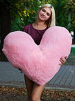 Плюшевая игрушка-подушка «Сердце» 100 см, мягкая игрушка.