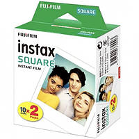 Фотопапір оригінал Японія для камери Fujifilm Instax Square 20 аркушів SQ1 SQ6 SQ10 SQ20 SP-3 інстакс