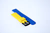 Патріотичний силіконовий ремінець для годинника універсальний ширина 20 мм синьо - жовтий, фото 4