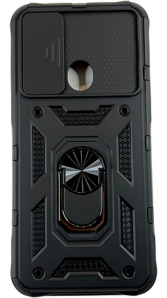 PC + TPU чохол Camshield Armor для ZTE Blade A5 2020 / чорний, фото 2