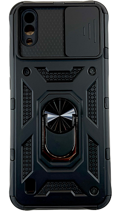 PC + TPU чохол Camshield Armor для ZTE Blade A5 2020 / чорний, фото 1