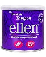 Ellen Probiotic Normal — пробіотичні тампони, 22 шт.