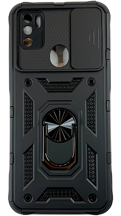 PC + TPU чохол Camshield Armor для ZTE Blade A7s 2020 / чорний, фото 1