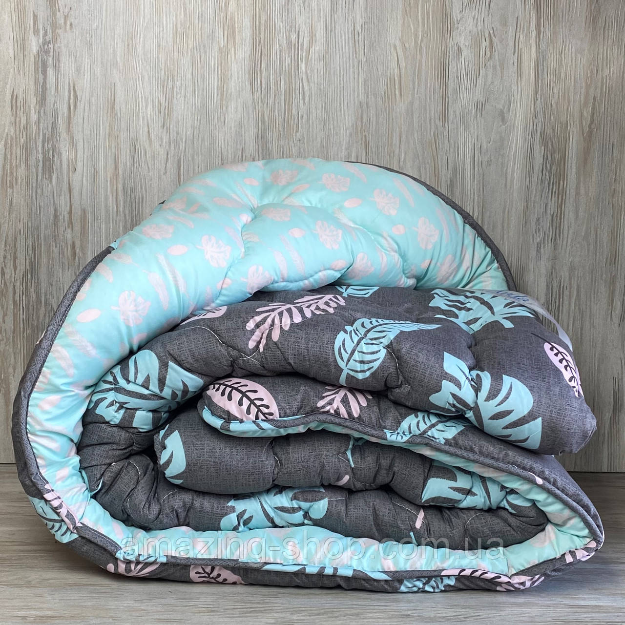 Ковдра півторашна на холлофайбері "АРДА" Розмір 150*210 см. Ковдра, наповнювач холлофайбер. Стьобана ковдра, фото 1