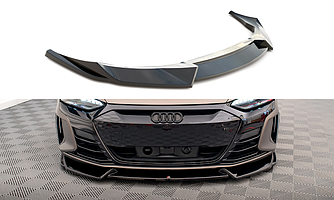 Сплітер Audi e-Tron GT/RS GT тюнінг губа спідниця обвіс елерон (V1)
