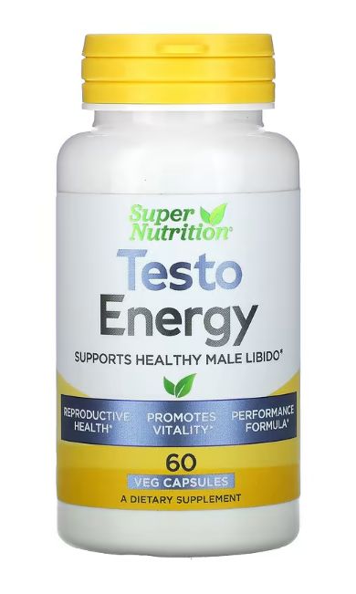 Super Nutrition Testo Energy 60 veg caps