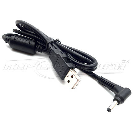 Кабель живлення USB to DC 3.5x1.35 мм, фото 1