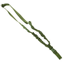 Ремінь для зброї, одноточковий KOMBAT UK Single Point Bungee Sling колір оливковий