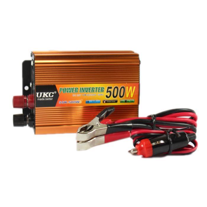 Авто перетворювач напруги AC/DC -UKC SSK 500W, 12V - 24V Лучшая цена
