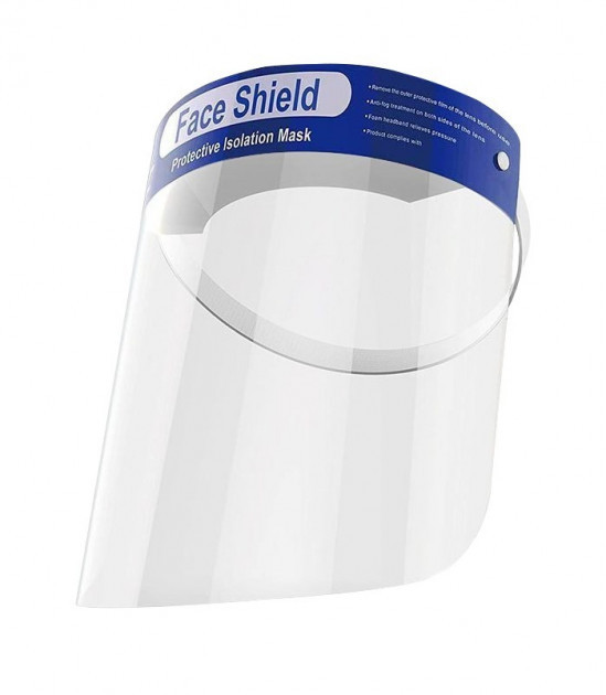 Захисний екран-щиток для обличчя 1 шт. Face Shield Лучшая цена, фото 1