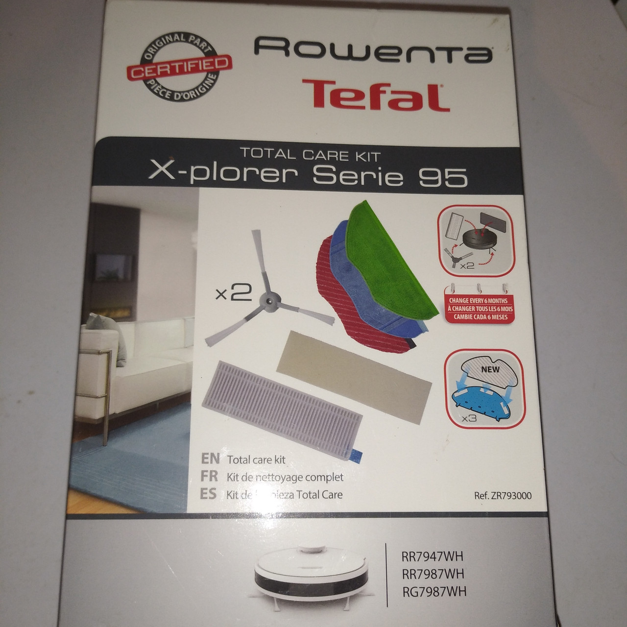 Комплект для робота пилососа Rowenta X-plorer Serie 95 — ZR793000, фото 1