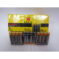 Батарейки Kodak xtralife alkaline тип AAA (мініпальчикові) комплект 60 шт. LR-03/10