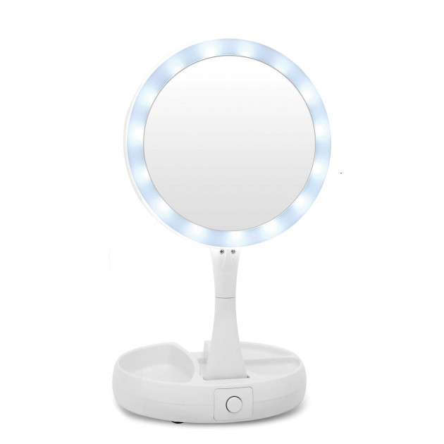 Косметичне дзеркало My Foldaway Mirror з підсвічуванням Лучшая цена
