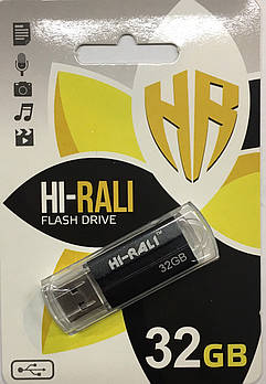Флеш накопичувач Флешка 32Gb USB 2.0 Hi-Rali Corsair series чорна, HI-32GB3CORSL Лучшая цена