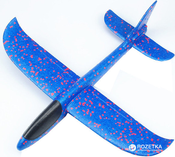 Літак Планер метальний Explosion Великий розмах крил 49 см Синій Лучшая цена, фото 1
