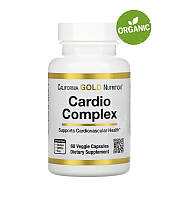 California Gold Nutrition, Cardio complex, комплекс для здоровья сердца, 60 капсул